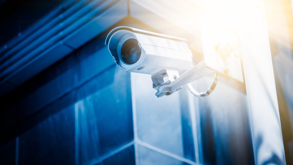 Biztonsági kamera banner Elektronika Vonala