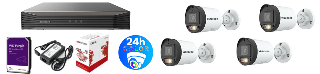 4 megapixel smart IP kamera, dual light